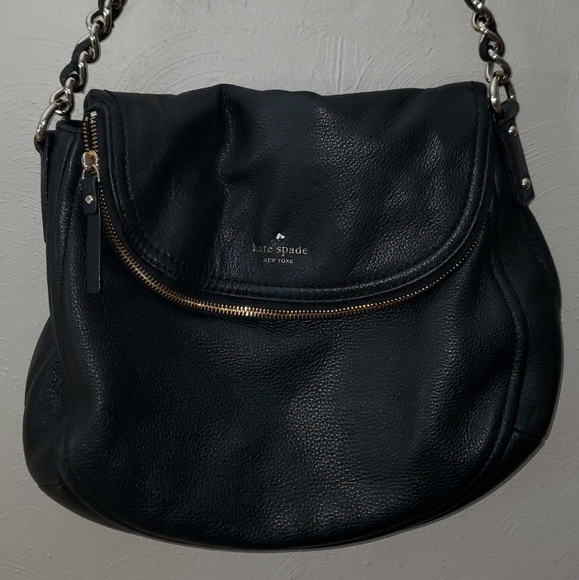 kate spade Handbags - Kate Spade Black Leather Handbag 👜